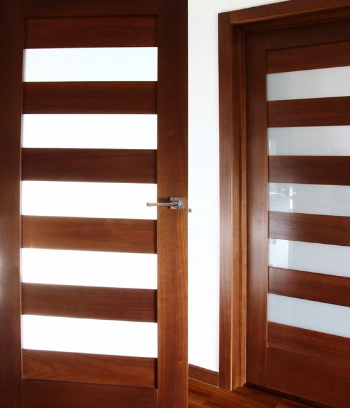 Drzwi ML 870 mahoń brąz