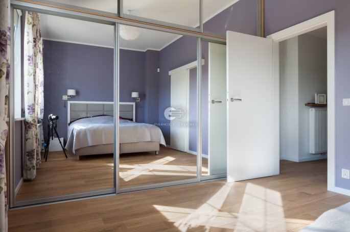 DRZWI TAFLA T1 - OŚCIEŻNICA STANDARD 80MM - KOLOR BIAŁY RAL 9003 - ZAWIASY CHOWANE - ZAMEK MAGNETYCZNY